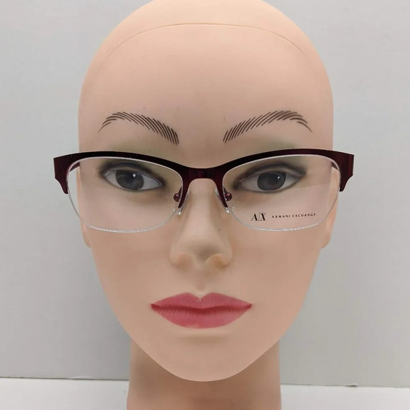 🕶️Armani Exchange AX1016 6050 Eyeglasses 53/17 140 /KAB240🕶️​ - Picture 6 of 6